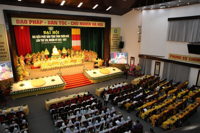 Thừa Thiên Huế: Hòa thượng Thích Khế Chơn được suy cử tân Trưởng ban Trị sự tỉnh nhiệm kỳ 2022-2027